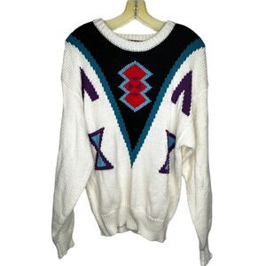 Vintage Cameras Rose Sweater